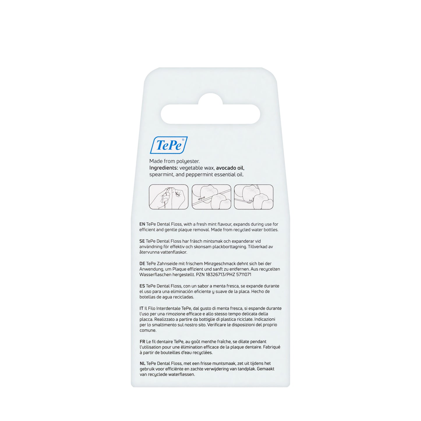 Tepe Dental Floss Waxed Mint 40m