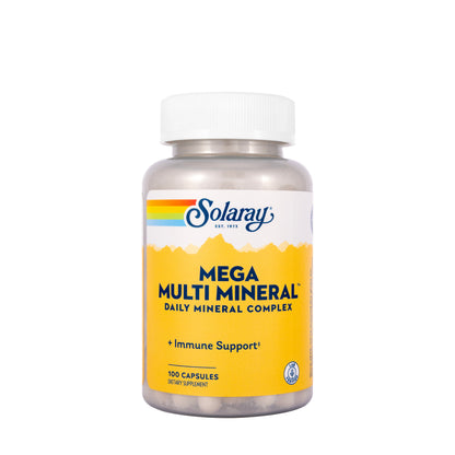 Solaray Mega Multi Mineral 100 Capsules
