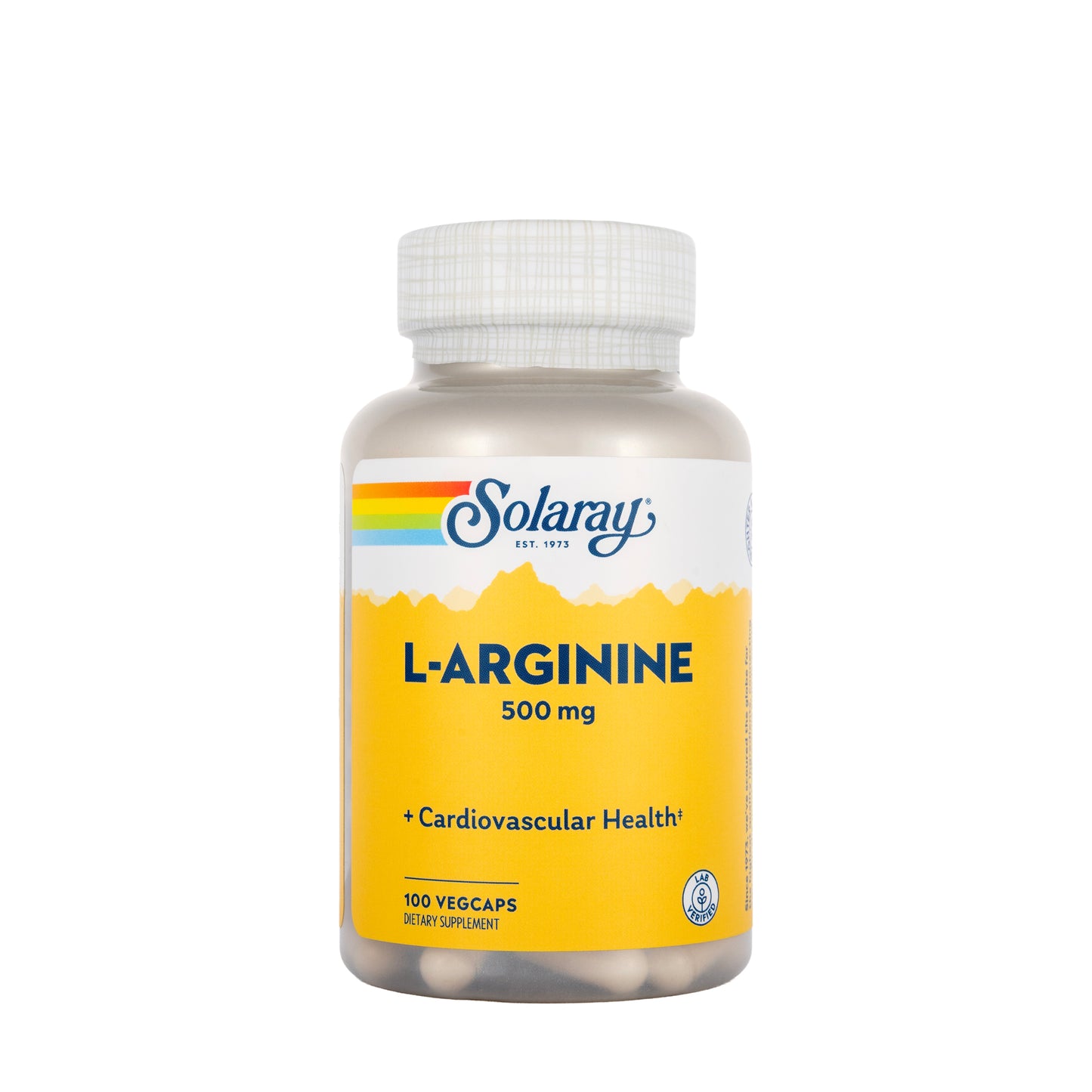 Solaray L-Arginine 500MG 100 Capsules