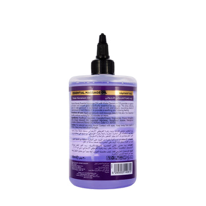 Natures Bounty Violet Geranium Massage Oil 300 ml
