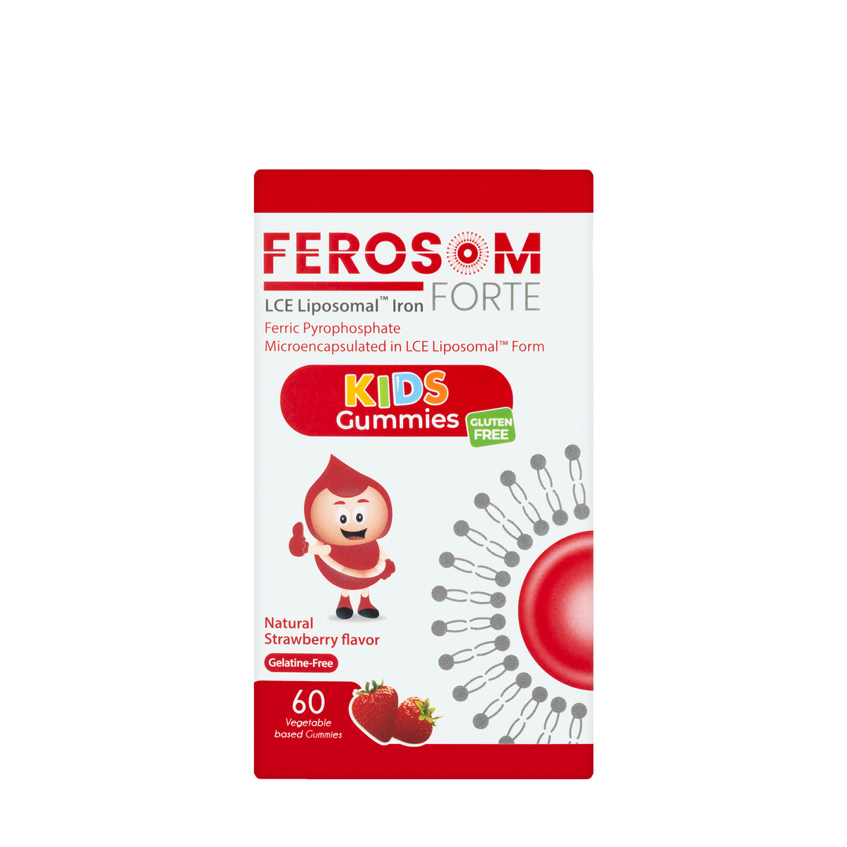 Ferosom Forte Kids 60 Gummies