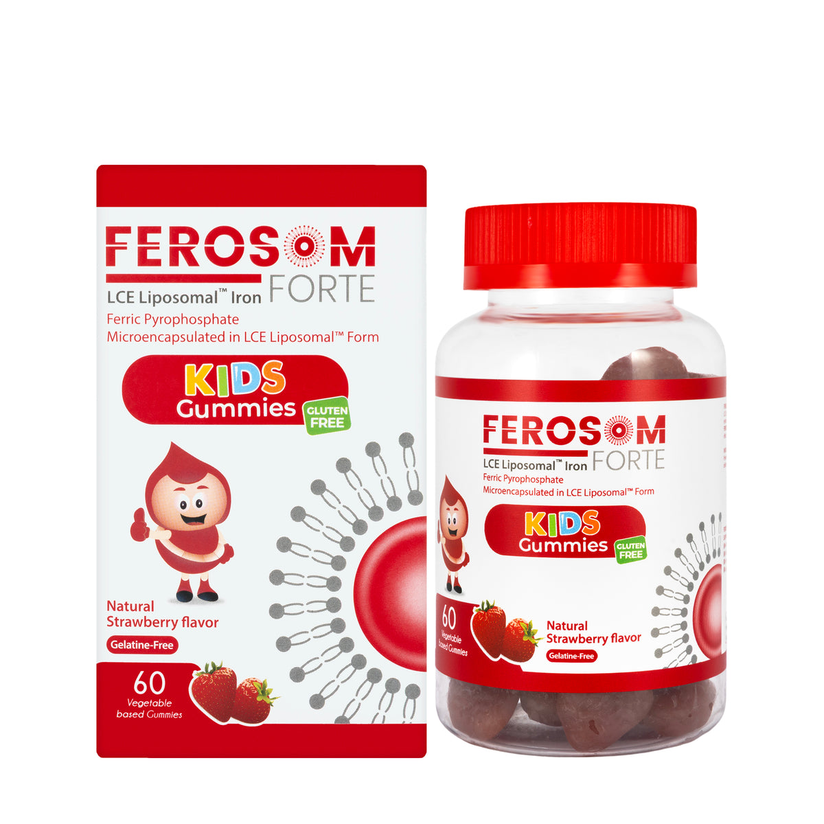 Ferosom Forte Kids 60 Gummies