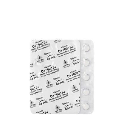 Ditamin Adulvit Vitamin D3 5000 IU 30 Tablets