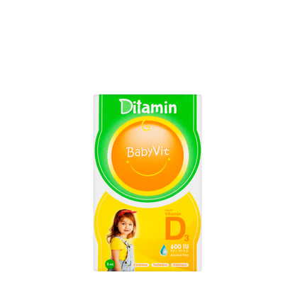 Ditamin Babyvit Vitamin D3 600 IU Drops 5 ml