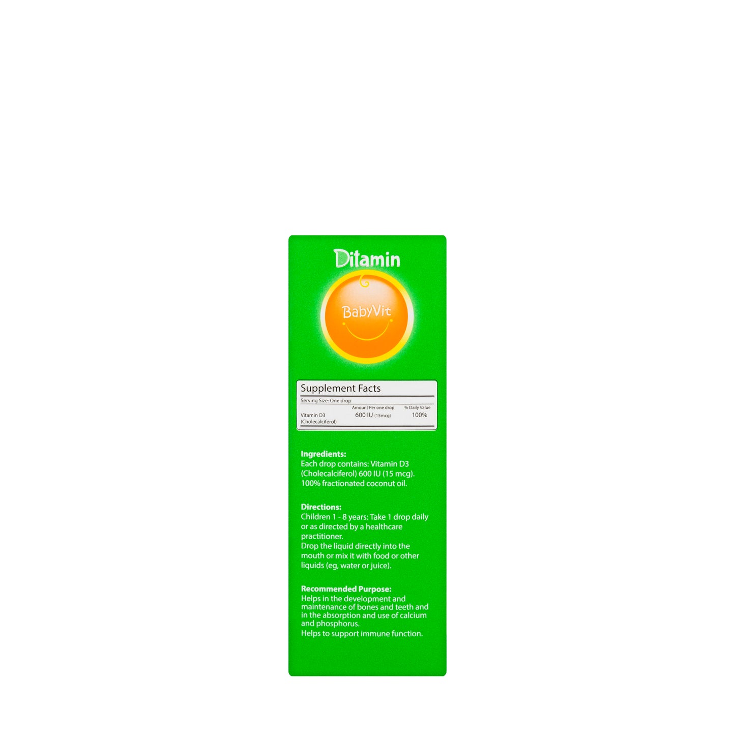 Ditamin Babyvit Vitamin D3 600 IU Drops 5 ml