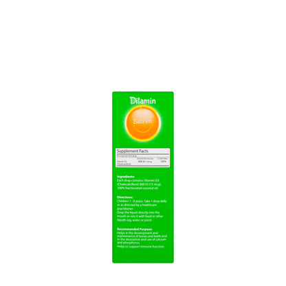 Ditamin Babyvit Vitamin D3 600 IU Drops 5 ml