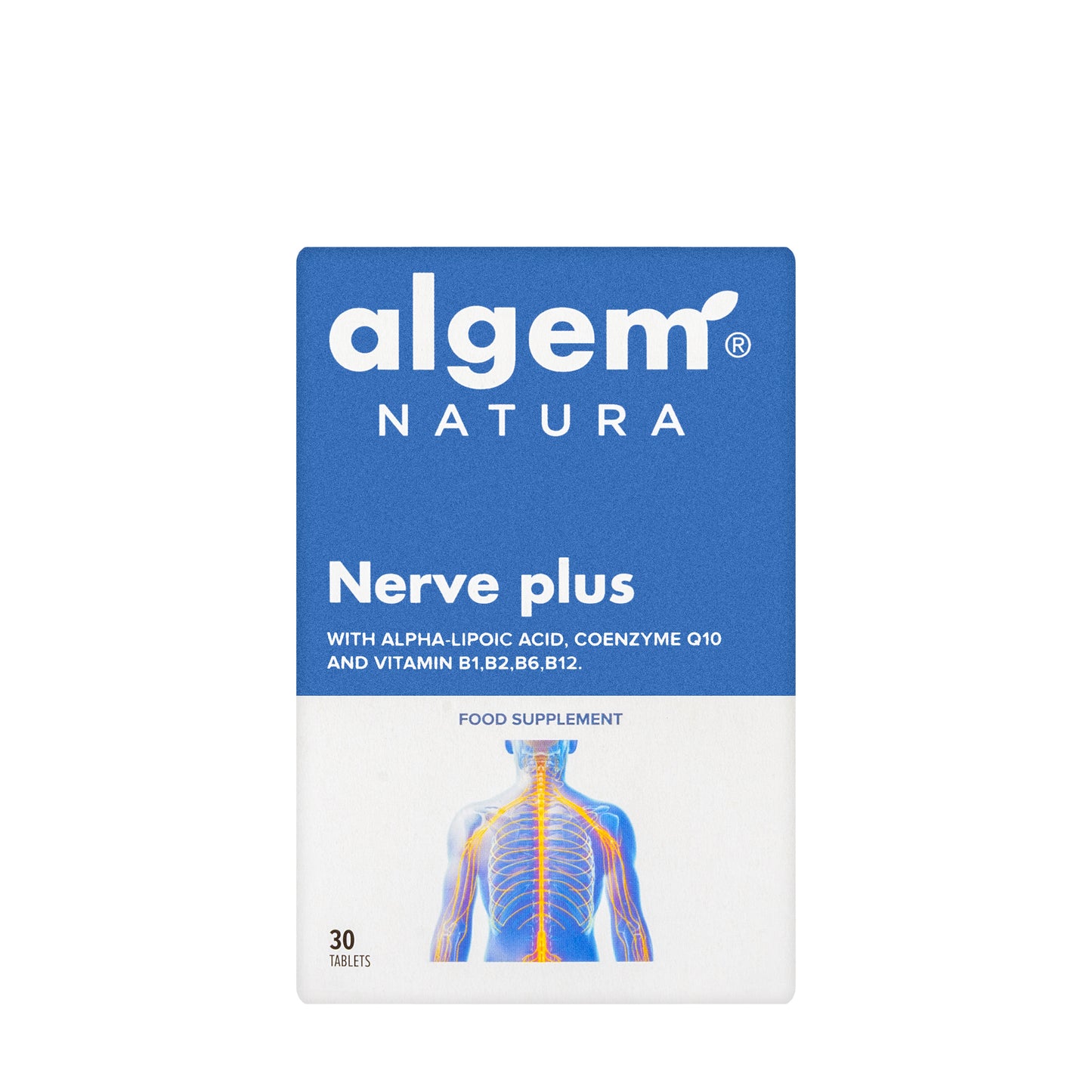 Algem Natura Nerve Plus 30 Tablets