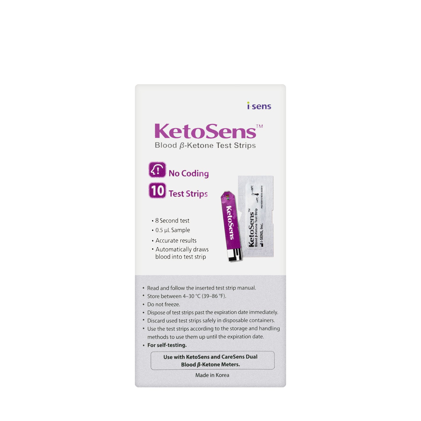Ketosens Test 10 Strips