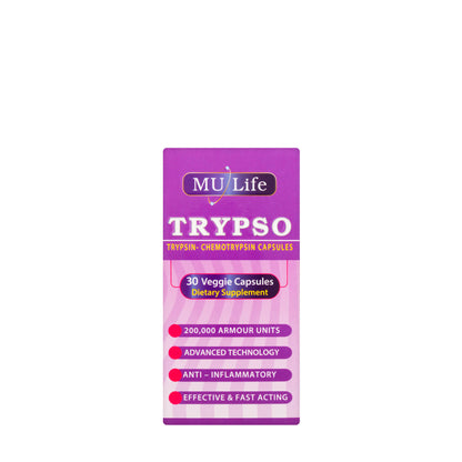 Mu Life Trypso 30 Capsules