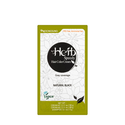 Herb Speedy Natural Black Hair Colour Cream