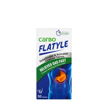 Carbo Flatyle 30 Tablets