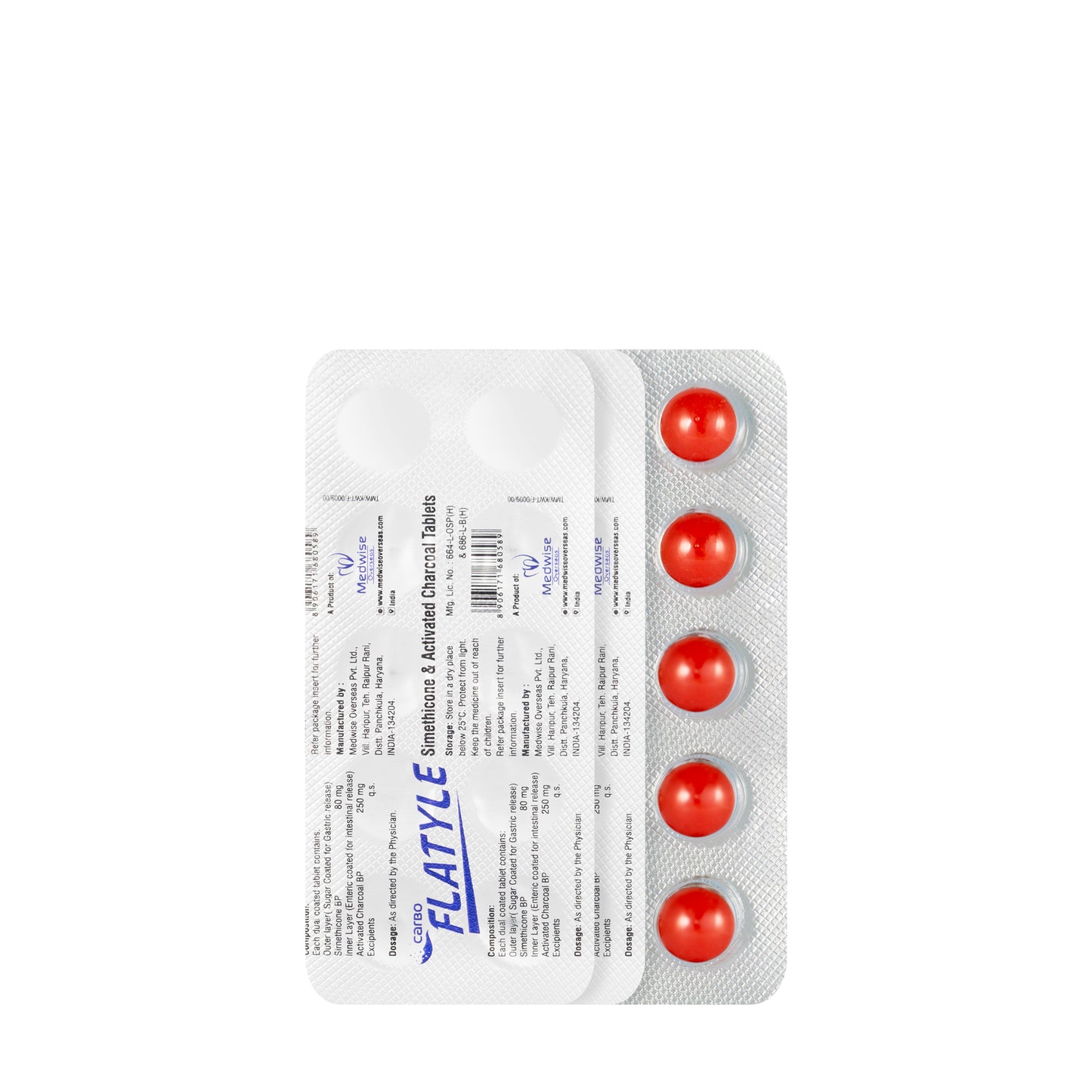 Carbo Flatyle 30 Tablets