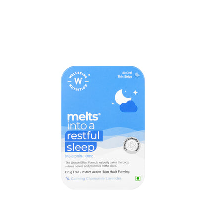 Wellbeing Melts Restful Sleep 30 Strips