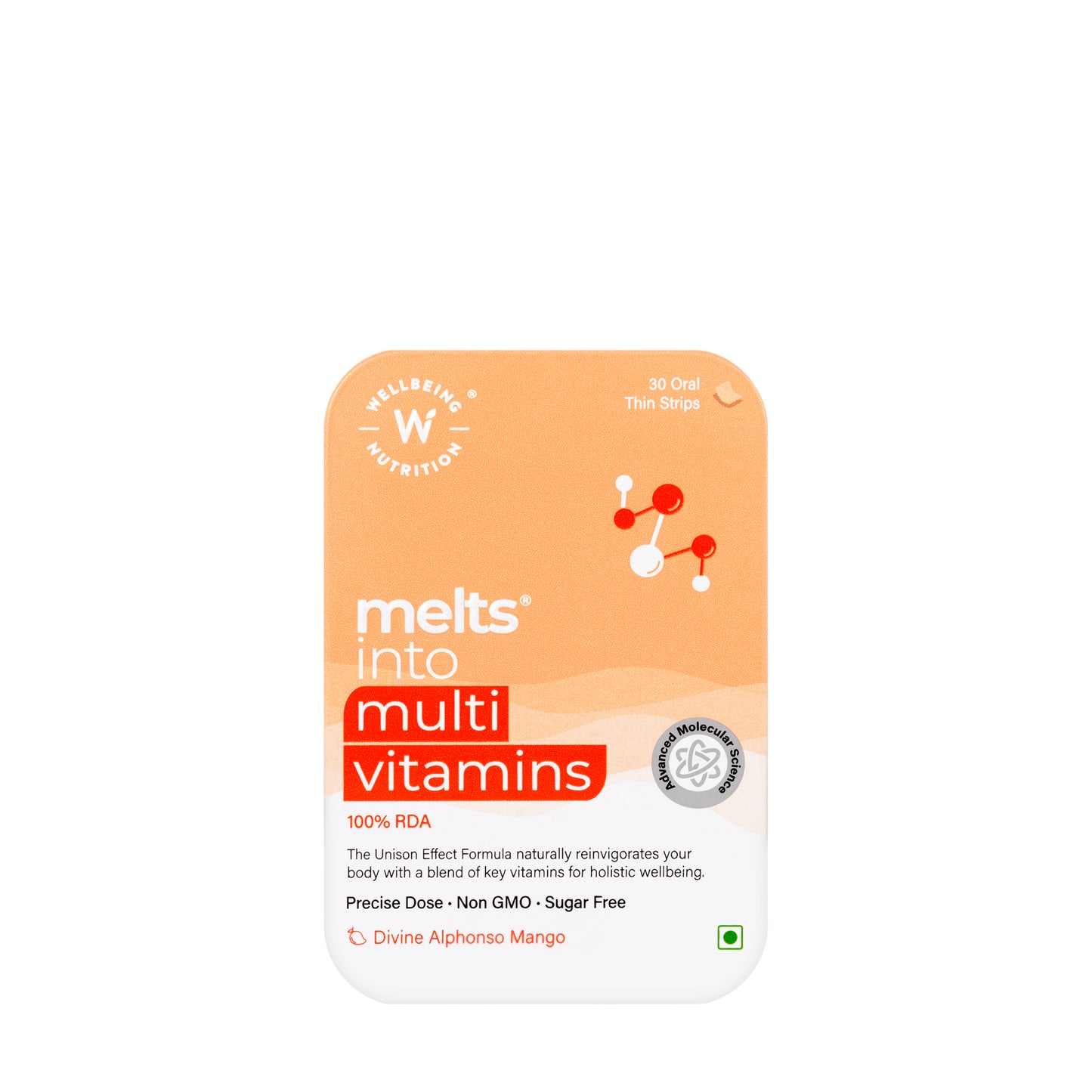 Wellbeing Melts Multivitamins 30 Strips