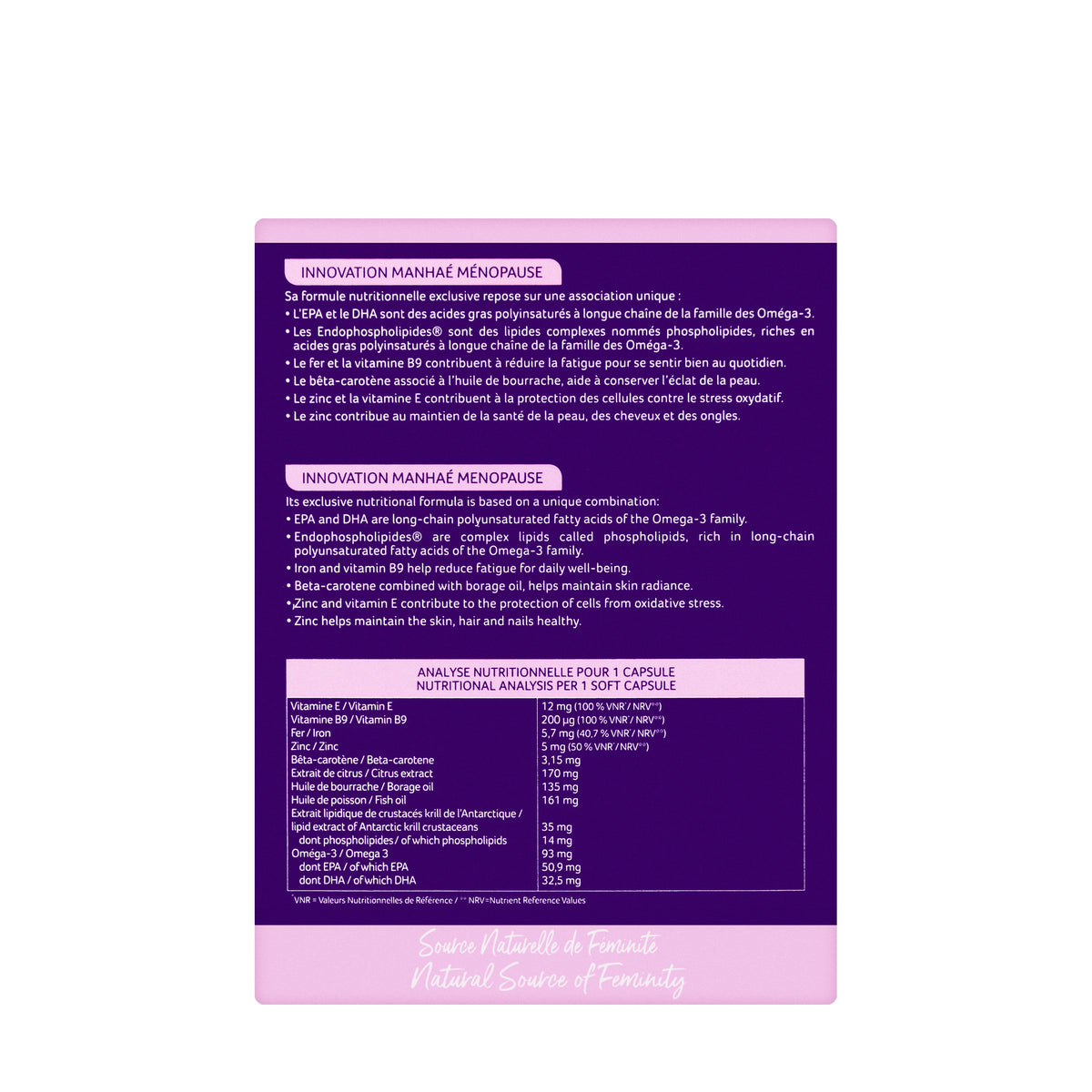 Manhae Menopause 60 Capsules