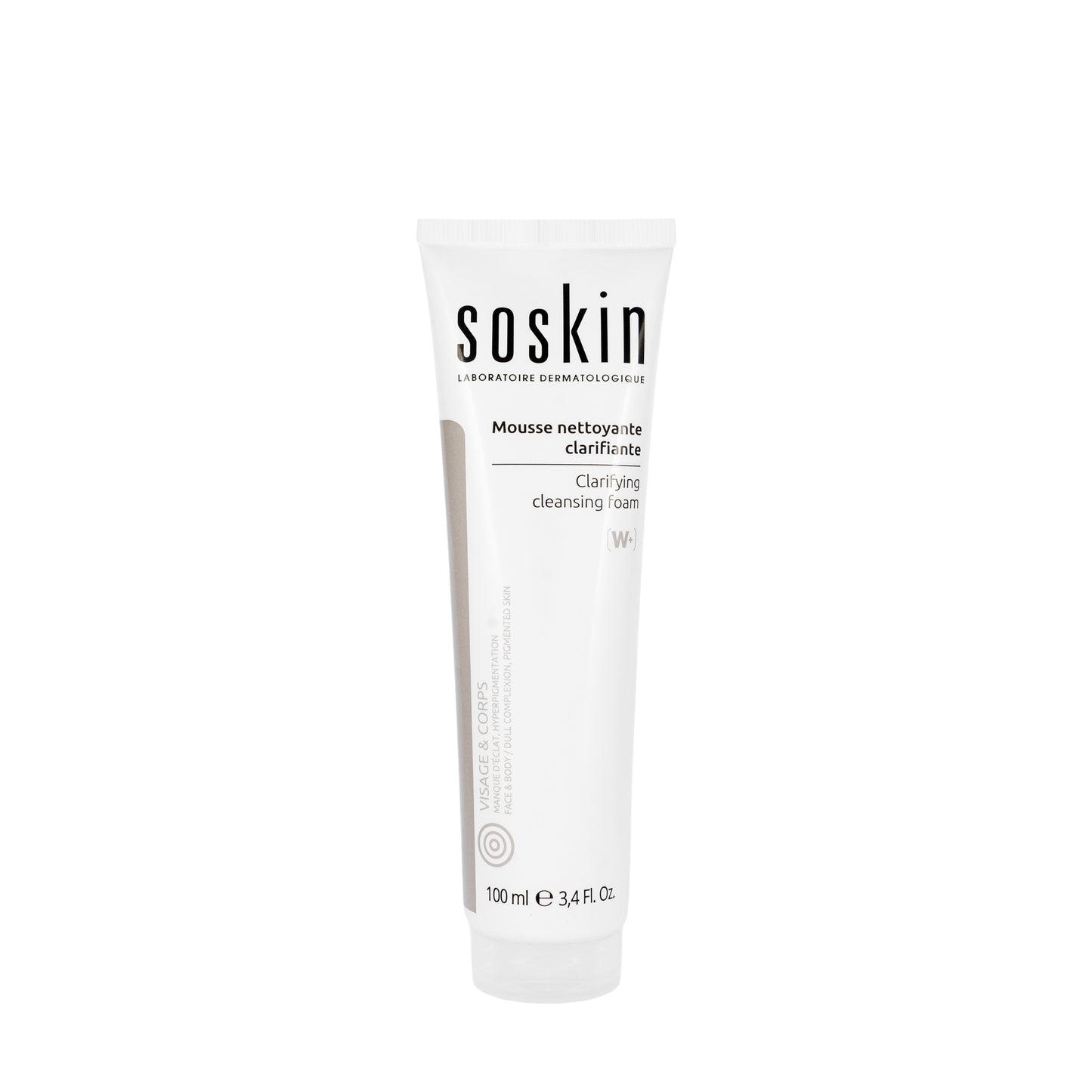 Soskin W+Clarifying Cleansing Foam 100Ml