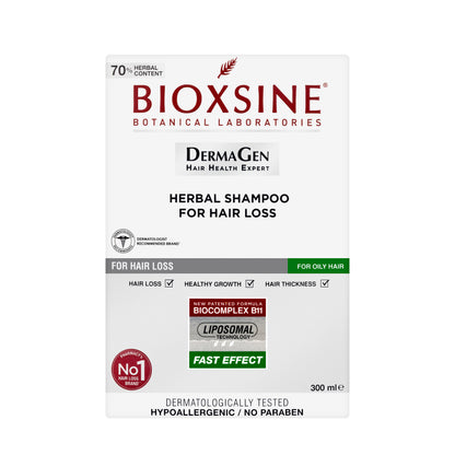 Bioxsine Forte Herbal Oily Hair Shampoo 300Ml