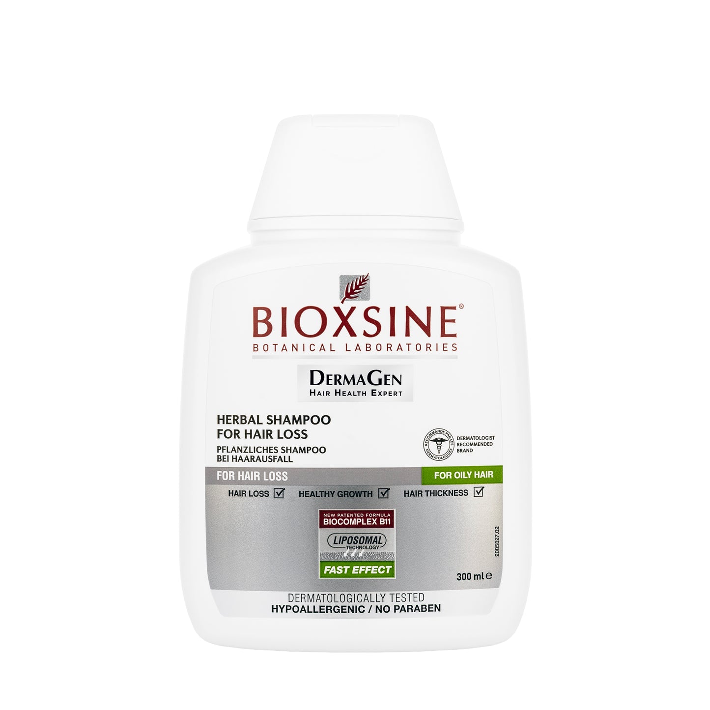 Bioxsine Forte Herbal Oily Hair Shampoo 300Ml