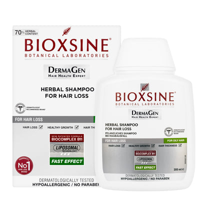 Bioxsine Forte Herbal Oily Hair Shampoo 300Ml