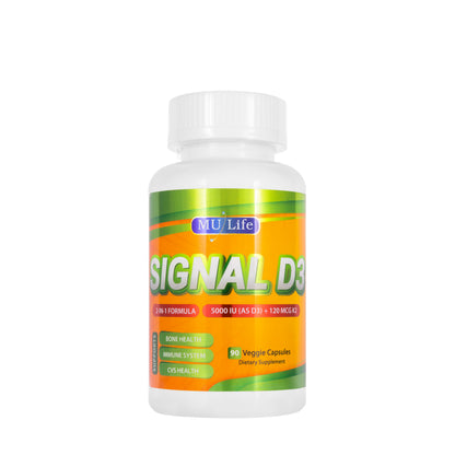 MU Life Signal D3 5000IU 90 Capsules
