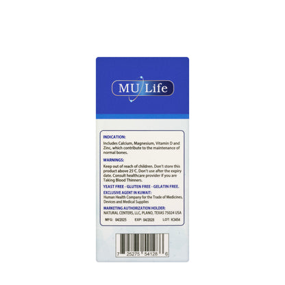 MU Life Maxi Bone 60 Capsules