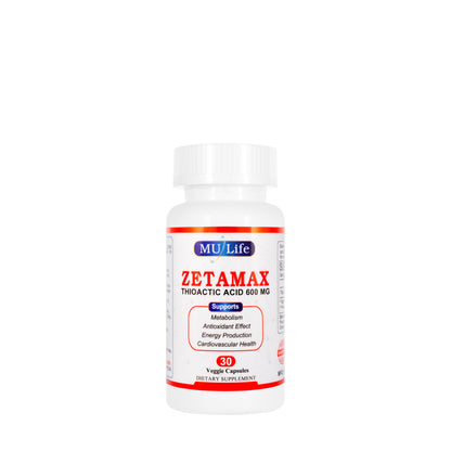 MU Life Zetamax 30 Capsules