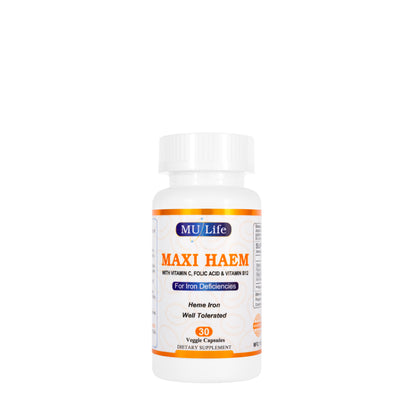 MU Life Maxi Haem 30 Capsules