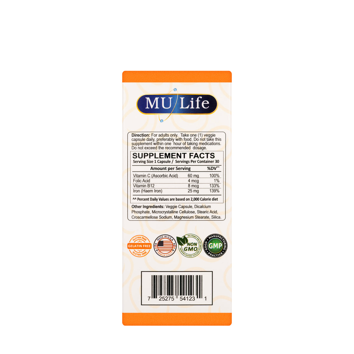 MU Life Maxi Haem 30 Capsules