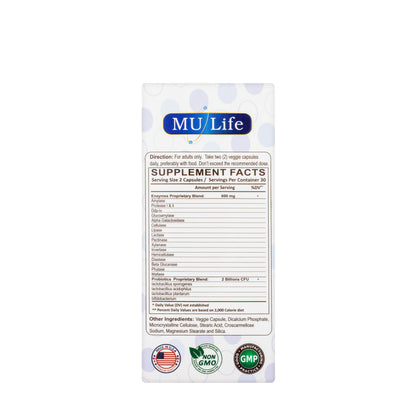 MU Life Extra Zymase 60 Capsules