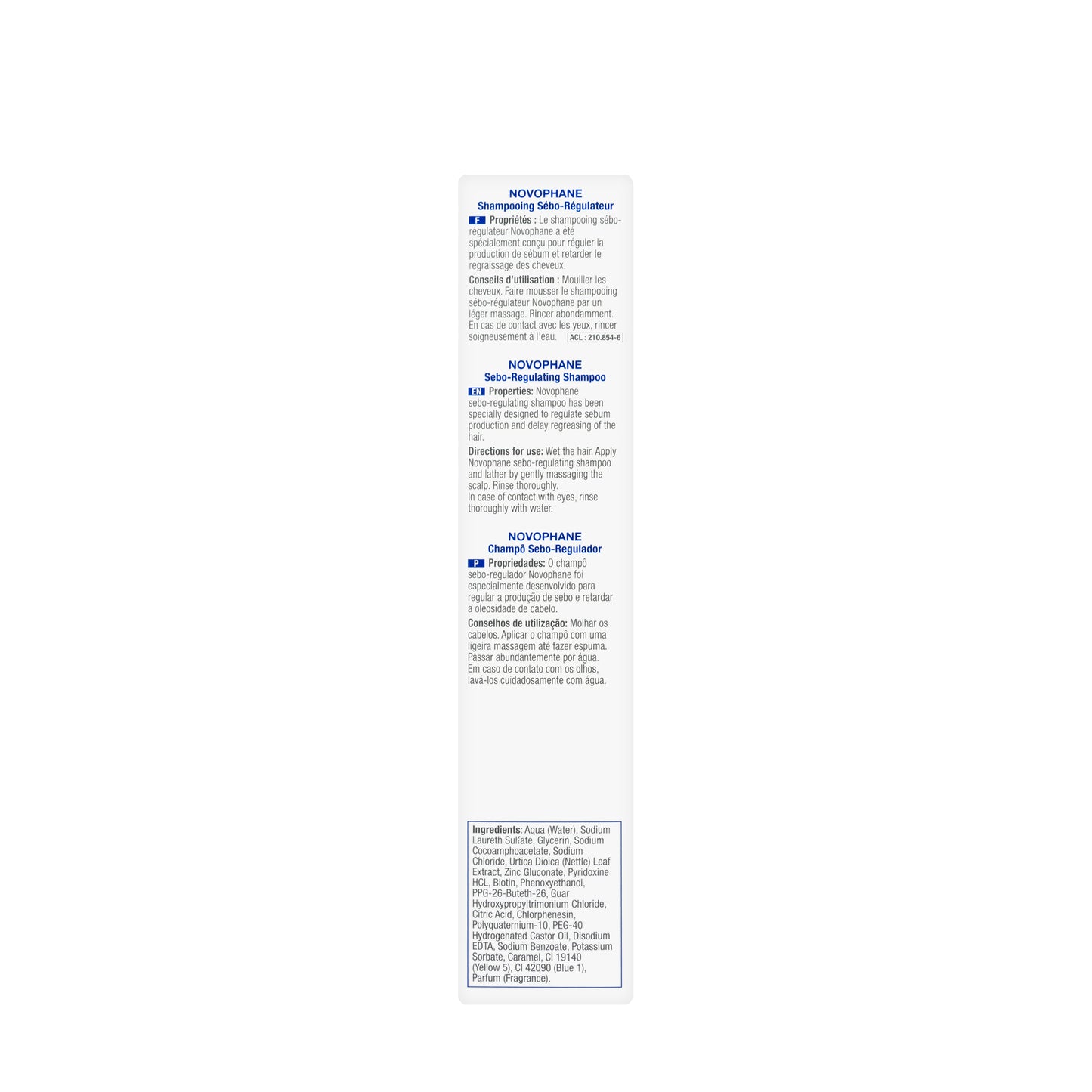 ACM  Novophane Sebo Regulating Shampoo 200Ml