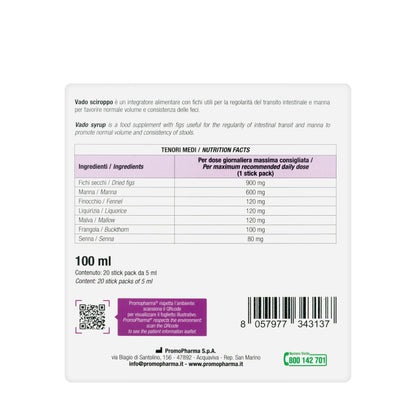 Vado Syrup Sticks 20X5Ml