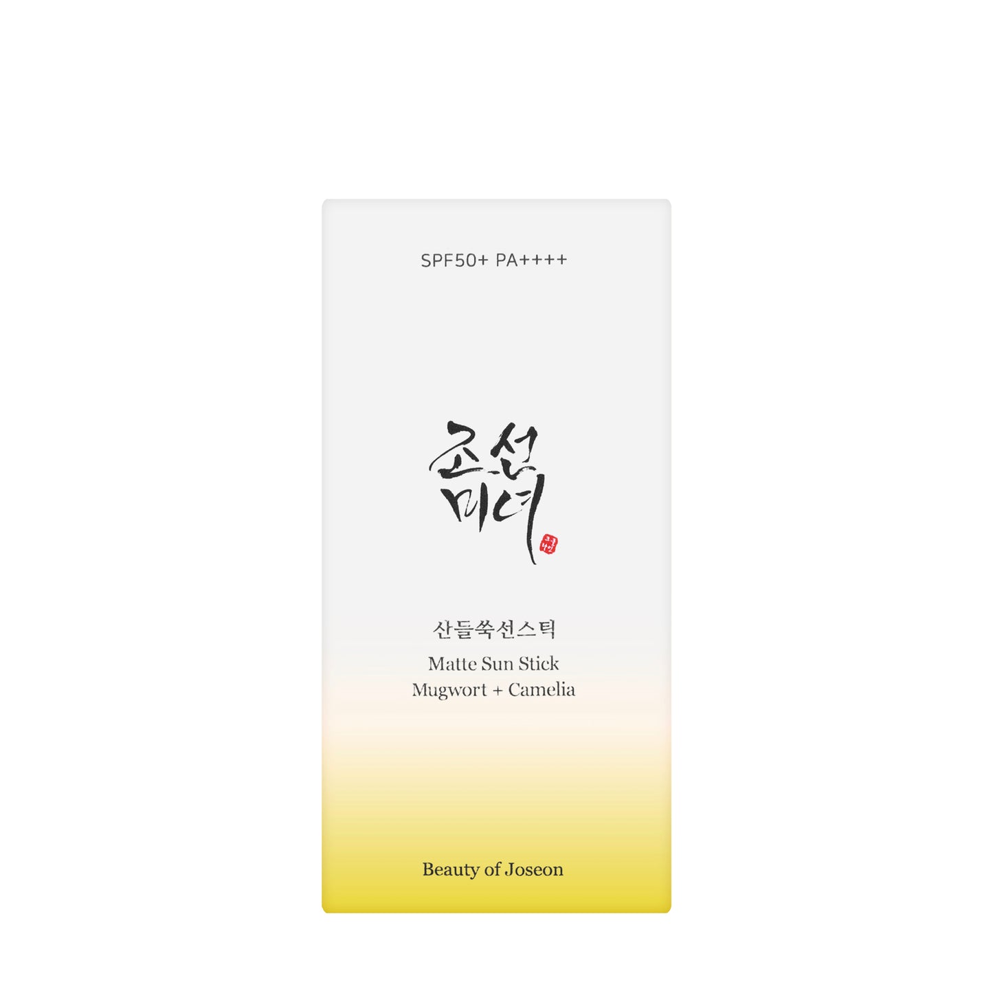 Beauty of Joseon Matte Sun Stick(Mugwort+Camelia)18Gm