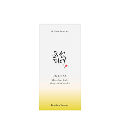Beauty of Joseon Matte Sun Stick(Mugwort+Camelia)18Gm