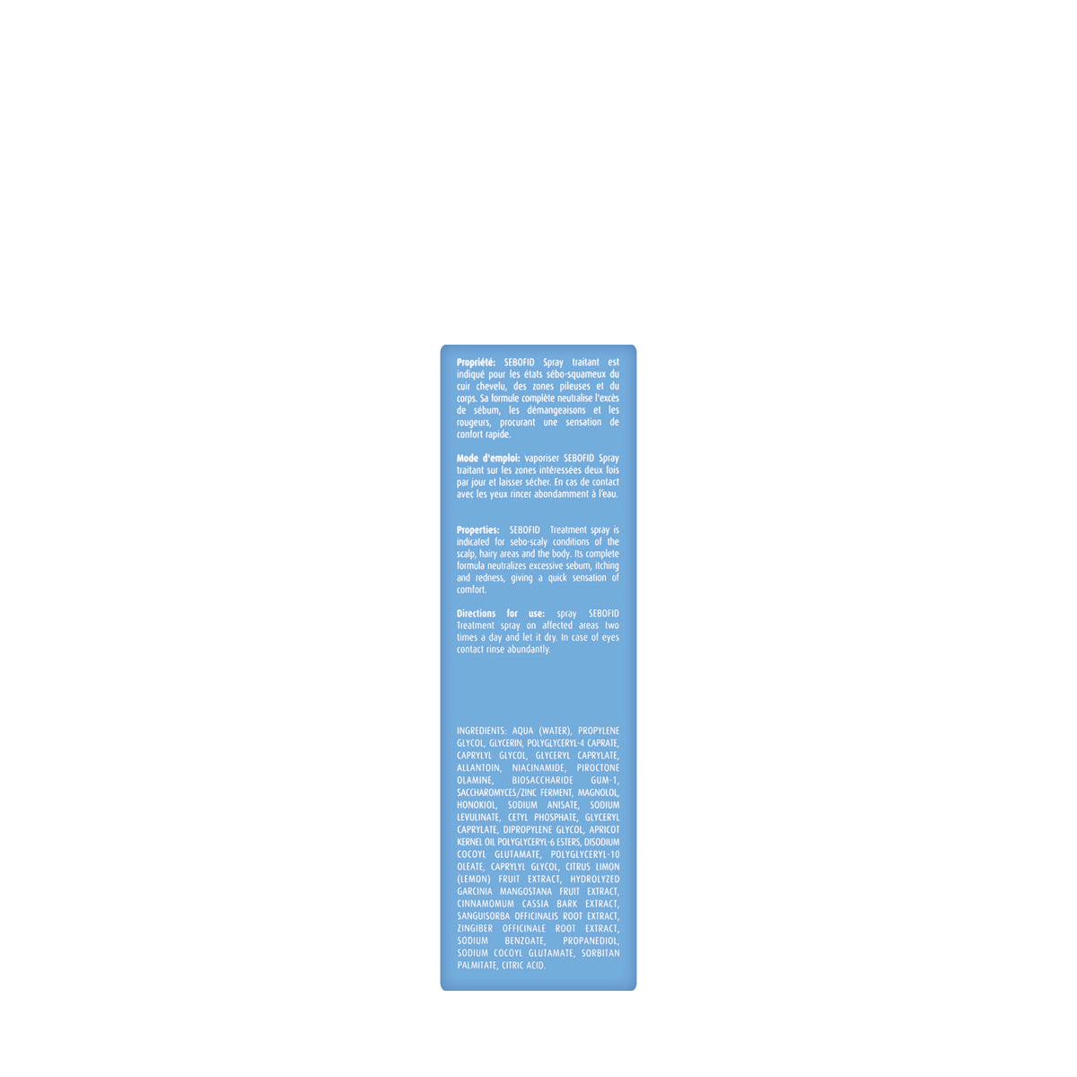 Fiderma Sebofid Treatment Spray 50Ml