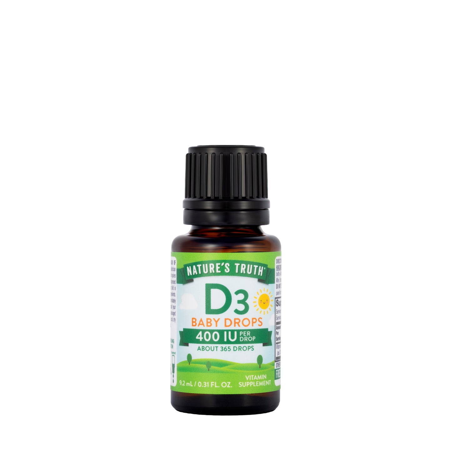 Natures Truth Vitamin D3 400IU Drops 9.2Ml