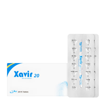 Xavir 20 Mg 28 Tablet