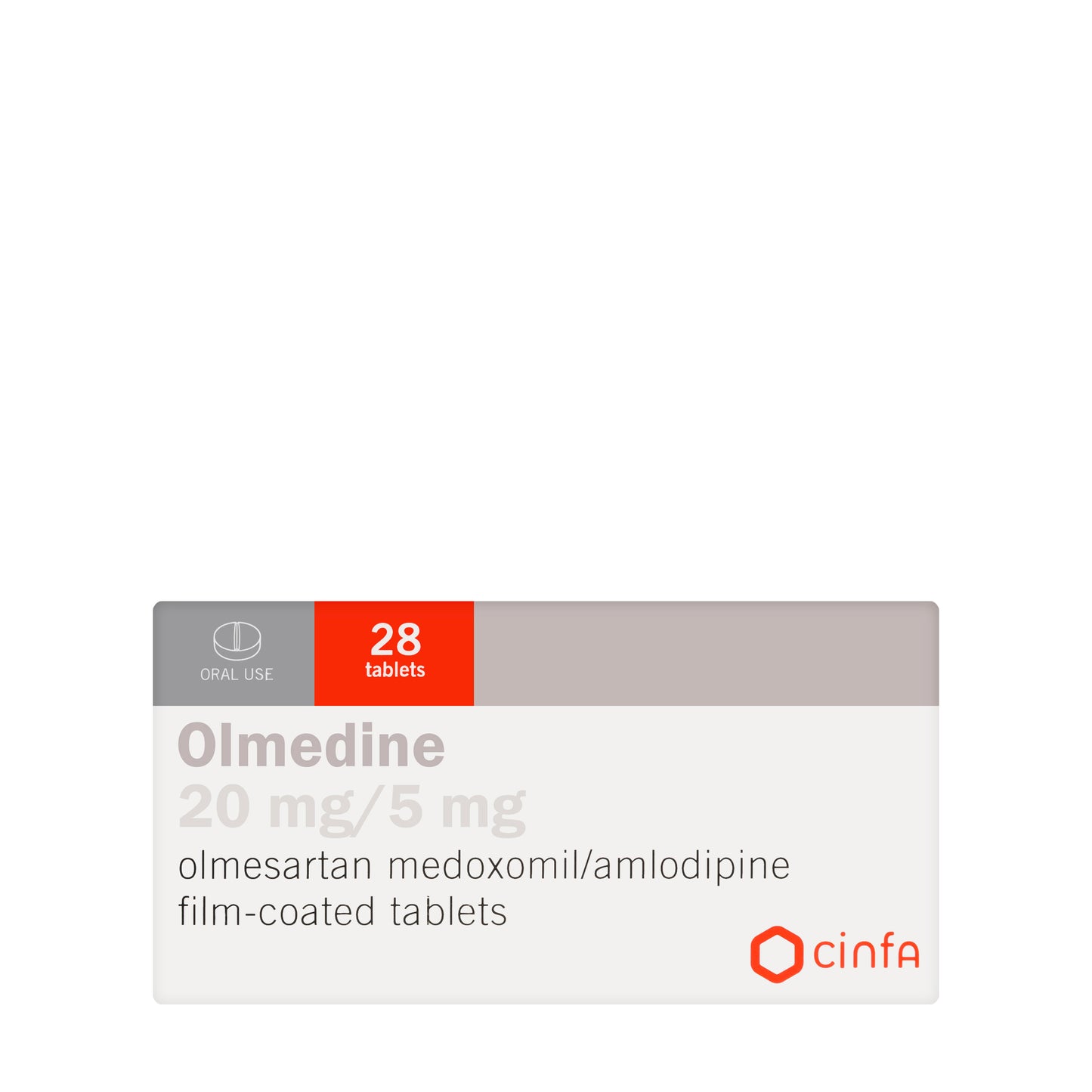 Olmedine 20/5 Mg 28 Tablet