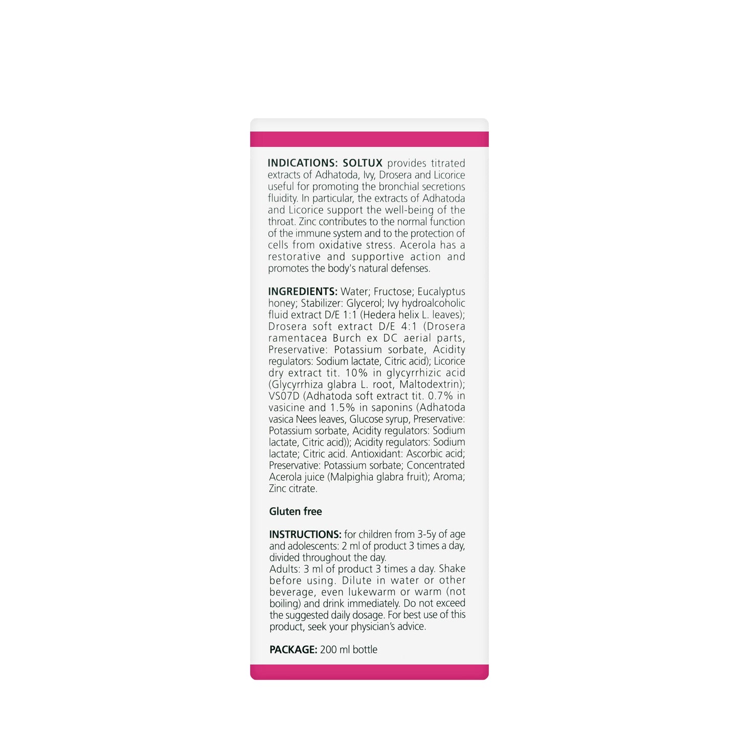 Soltux Syrup 200 Ml