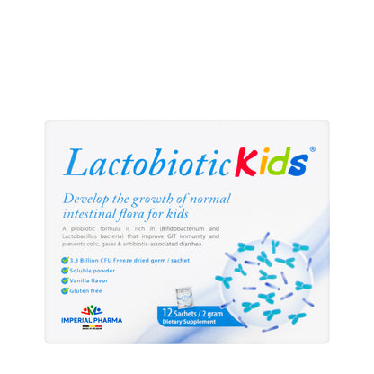 Lactobiotic Kids 12 Sachets