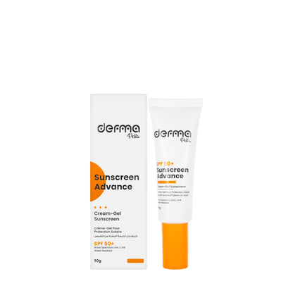Derma Spf50+Sunscreen Advance Cream Gel 50 Gm