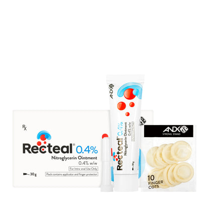 Recteal 0.4% Ointment 30 Gm