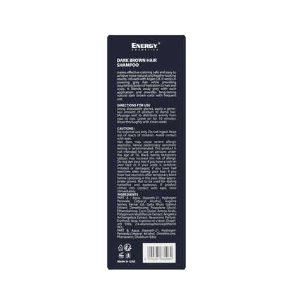 Energy [Dark Brown] Hair Color Shampoo 400 Ml
