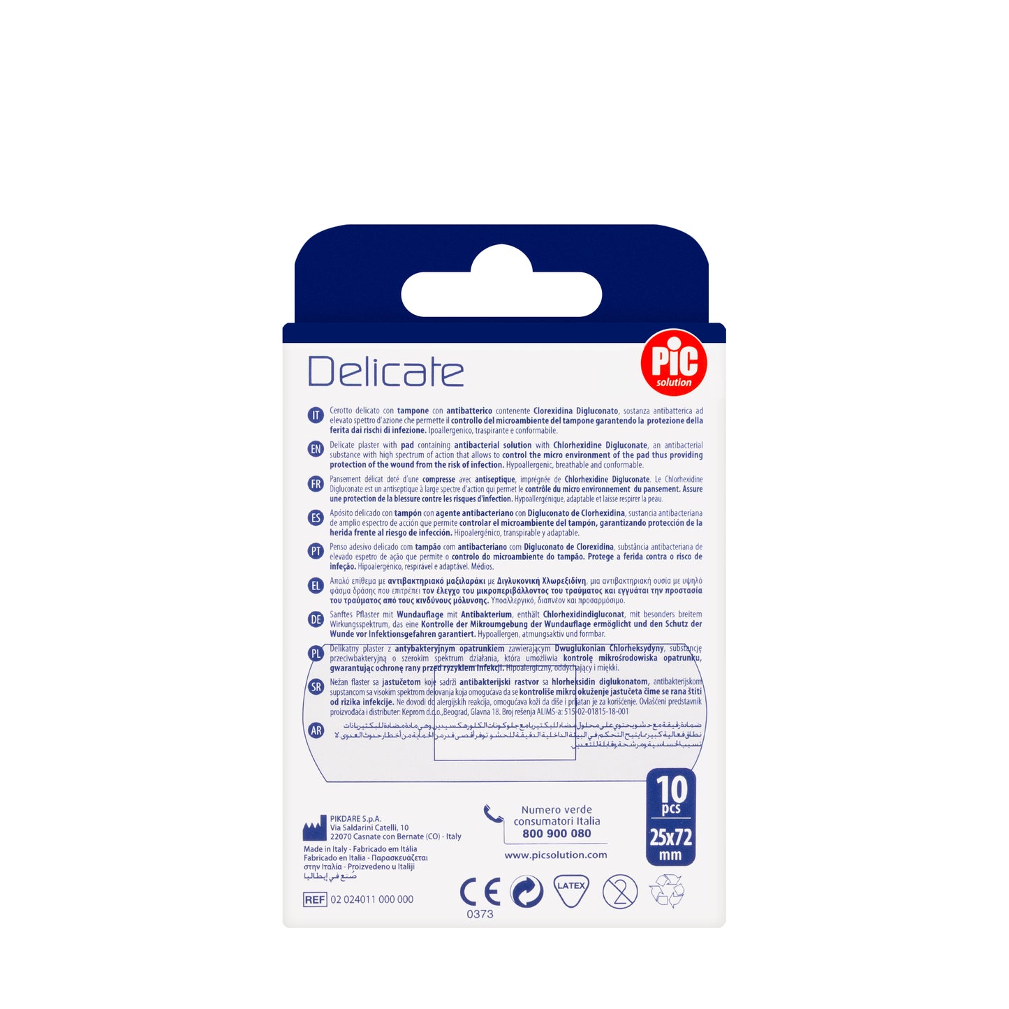 PIC Delicate 25X72Mm [Large] 10 Piece