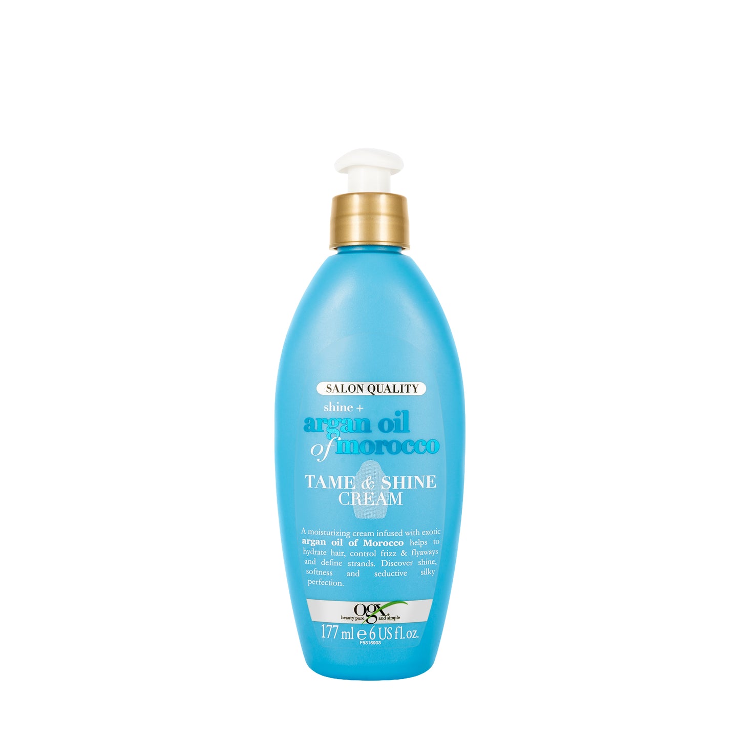 OGX Shine+ Argan Oil Tame and Shine Cream 177 Ml
