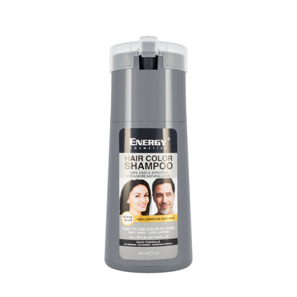 Energy [Black] Hair Color Shampoo 400 Ml