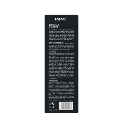 Energy [Black] Hair Color Shampoo 400 Ml