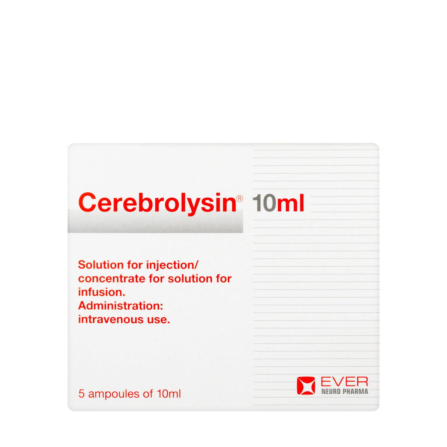 Cerebrolysin 10 Ml 5 Ampoule