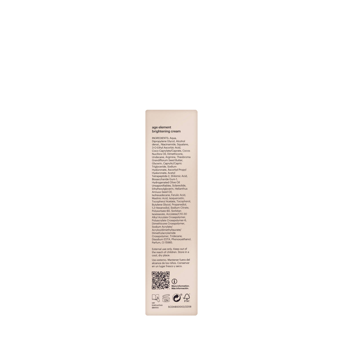 Mesoestetic Age Element Bright Cream 50 Ml