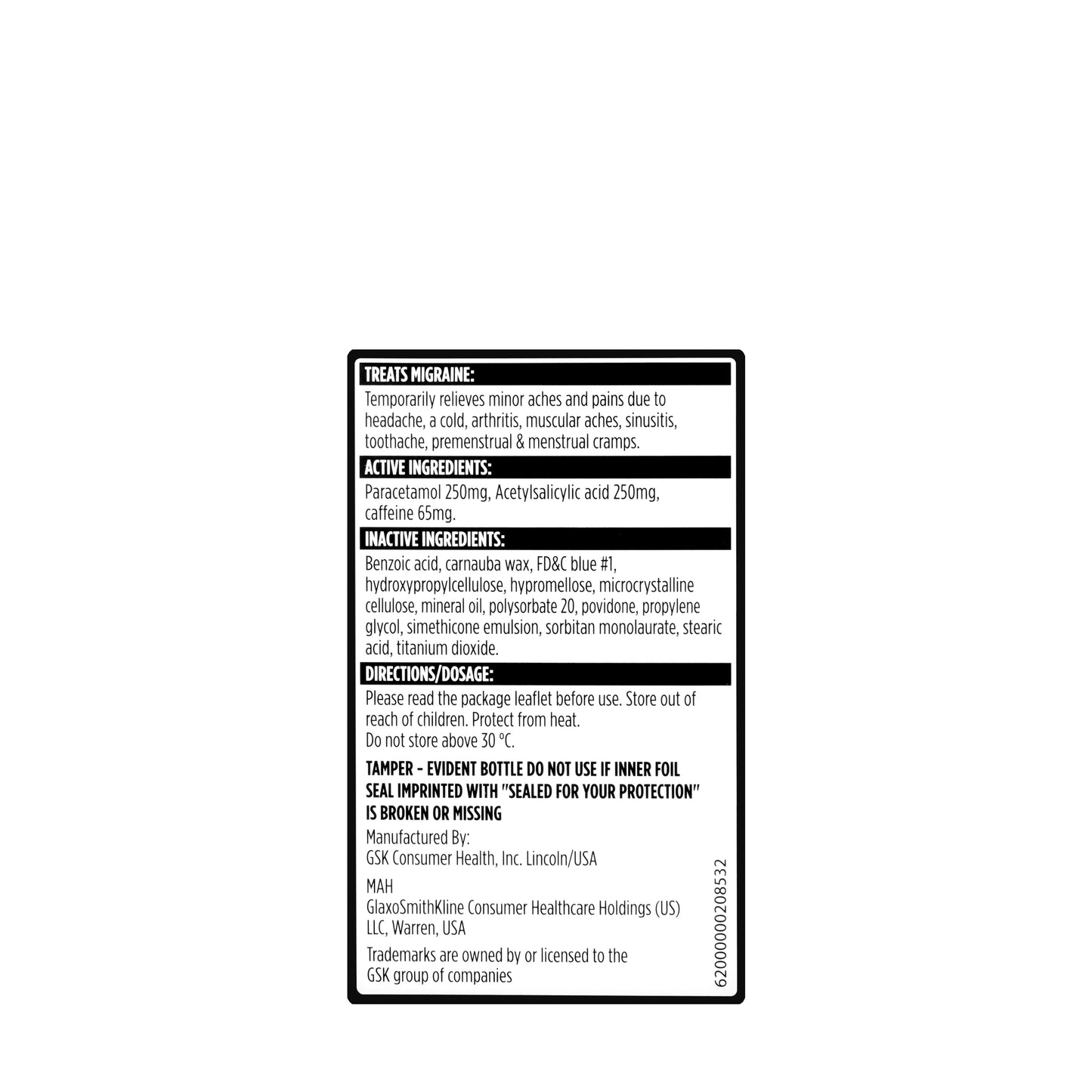 Panadol Migraine 24 Capsule