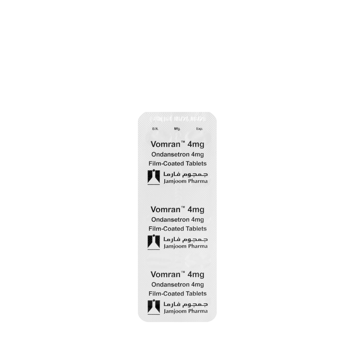 Vomran 4 Mg 10 Tablet